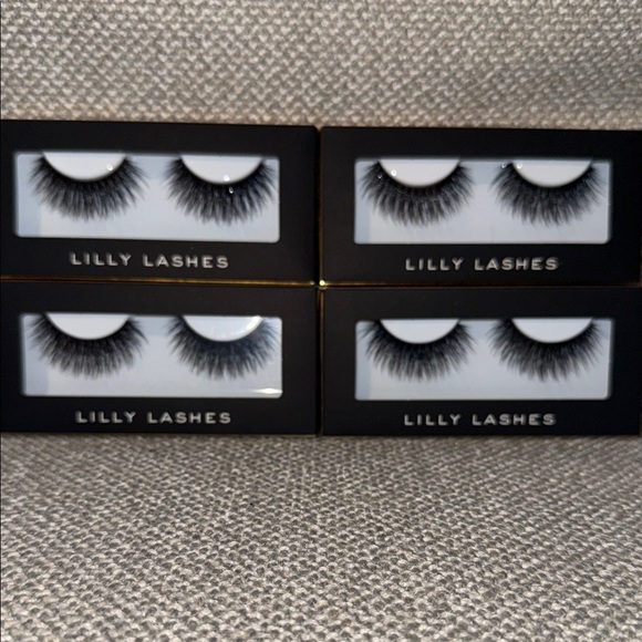 Lilly Lashes Other - Lilly Lashes Brooklyn Voluminous Black Eyelash Collection 4 sets